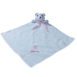 ZA Snuggle Bear Blanket Blu