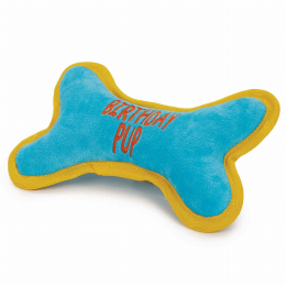 ZA Birthday Pup Bone Blue