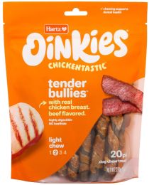 Hartz Oinkies Chickentastic Tender Bullies for Dogs