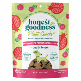 Honest To Goodness(TM) Plant Snacks Buddy Boost Cranberry & Pomegranate Recipe Dog Treats 8oz