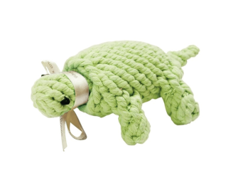 Jax & Bones Ted the Turtle Rope Dog Toy Large 9"