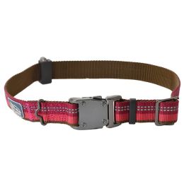 Coastal Pet K9 Explorer Reflective Adjustable Dog Collar Berry Red