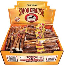 Smokehouse Bully Sticks 6.5 Inch Dog Treat with Display Box