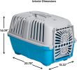 MidWest Spree Plastic Door Travel Carrier Blue Pet Kennel