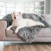 Paw PupProtector Waterproof Throw Blanket Grey