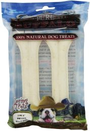 Loving Pets Pure Buffalo Pressed Bully Bones Medium