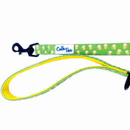 Cutie Ties Fun Design Dog Leash (Color: Green Beer, Size: Small)