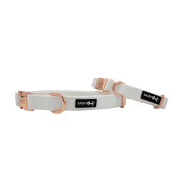 Sassy Woof Dog Collars (Color: I Do, Too (White), Size: Medium)