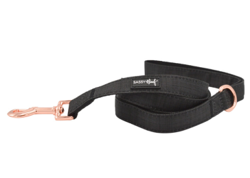 Leash (Color: Black, Size: One Size)