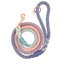 Rope Leash (Color: Multi, Size: 5 feet)