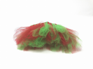 Red and Green Christmas Dog Tutu Skirt