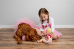 Light Pink Dog Tutu Skirt