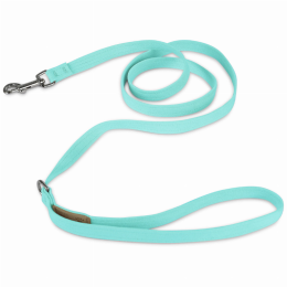 Susan Lanci Designs Plain Leash (Color: Tiffi Blue, Size: 4 ft)