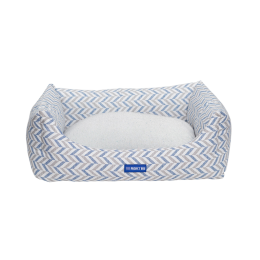 Waikiki Eco-Fabric Bolster Dog Bed (Size: Small)