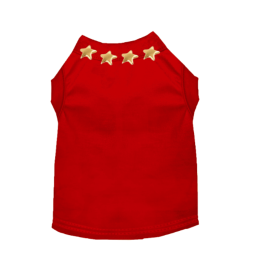 StarStudded Tee (Color: Red, Size: X Small)