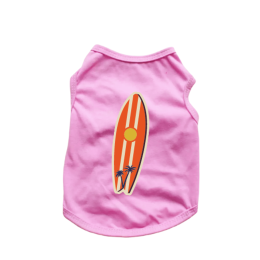 Surfer Tank Top (Color: Pink, Size: X Small)