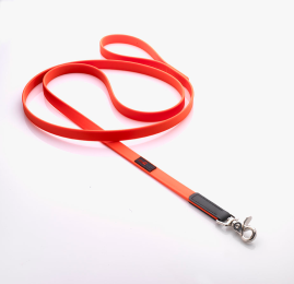 Boss Regular Leash (Color: Orange, Size: 3/4" x 6')