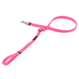 Boss Adjustable Leash (Color: Pink, Size: 5/8" x 4'-6')