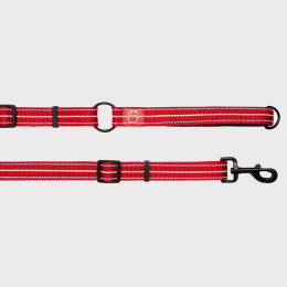 GF Pet Reflective Leash - EEZY-13 (Color: Red, Size: XS/Small)