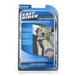 Coastal Pet Easy Rider Car Harness for Dogs Black (Size: Medium - 1 count)