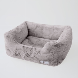 Luxe Dog Bed (Color: Taupe, Size: Large)