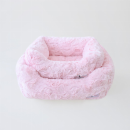 Bella Dog Bed (Color: Baby Pink, Size: Small)