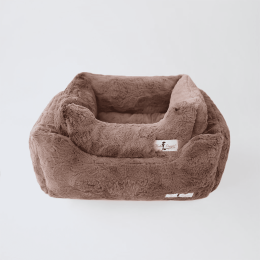 Bella Dog Bed (Color: Mocha, Size: Small)