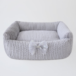 Dolce Dog Bed (Color: Sterling, Size: One Size)