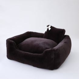 Divine Dog Bed (Color: Espresso, Size: One Size)