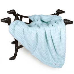 Paris Dog Blanket (Color: Ice, Size: Small)