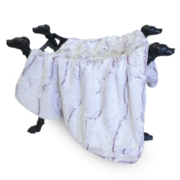 Whisper Dog Blanket (Color: Orchid, Size: Throw)