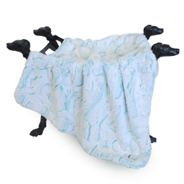 Whisper Dog Blanket (Color: Lily, Size: Throw)