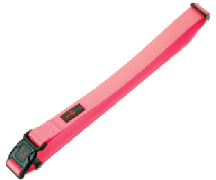 Adjustable Jogging Belt (Color: Pink, Size: 28"-48"x1" Wide)