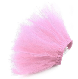 Light Pink Dog Tutu Skirt (Color: Light Pink, Size: Medium)