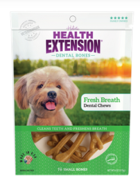 Dog Dental Bones (Color: Fresh Breath, Size: Medium Bones)