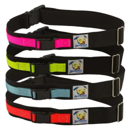 Hands Free Dog Leash Belt (Color: Hot Pink, Size: Small-Medium)