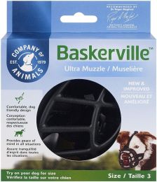 Company of Animals Baskerville Ultra Muzzle for Dogs (Size: Size 3)