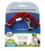 Four Paws Pet Select Walk-About Tie-Out Cable Medium Weight for Dogs up to 50 lbs