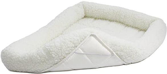 MidWest Quiet Time Fleece Bolster Bed for Dogs (Size: Small - 1 count)