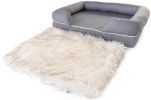 Paw PupLounge Memory Foam Bolster Bed & Topper