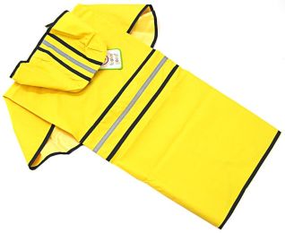 Fashion Pet Rainy Days Slicker Yellow Dog Rain Coat (Size: XX-Large - 1 count)