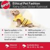 Fashion Pet Rainy Days Slicker Yellow Dog Rain Coat