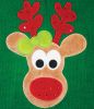 Fashion Pet Green Reindeer Dog Sweater