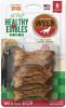 Nylabone Healthy Edibles Natural Wild Bison Chew Treats Small